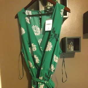 Floral Romper Size 3x